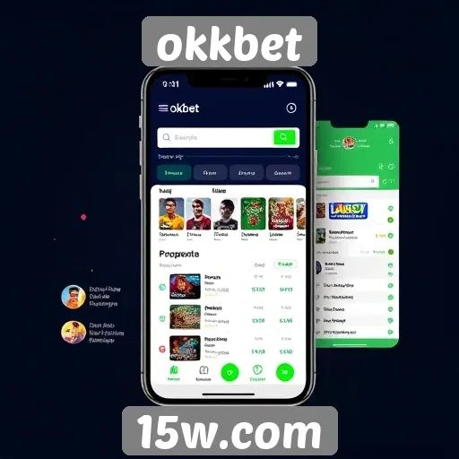 Plataforma mobile do okkbet é user friendly